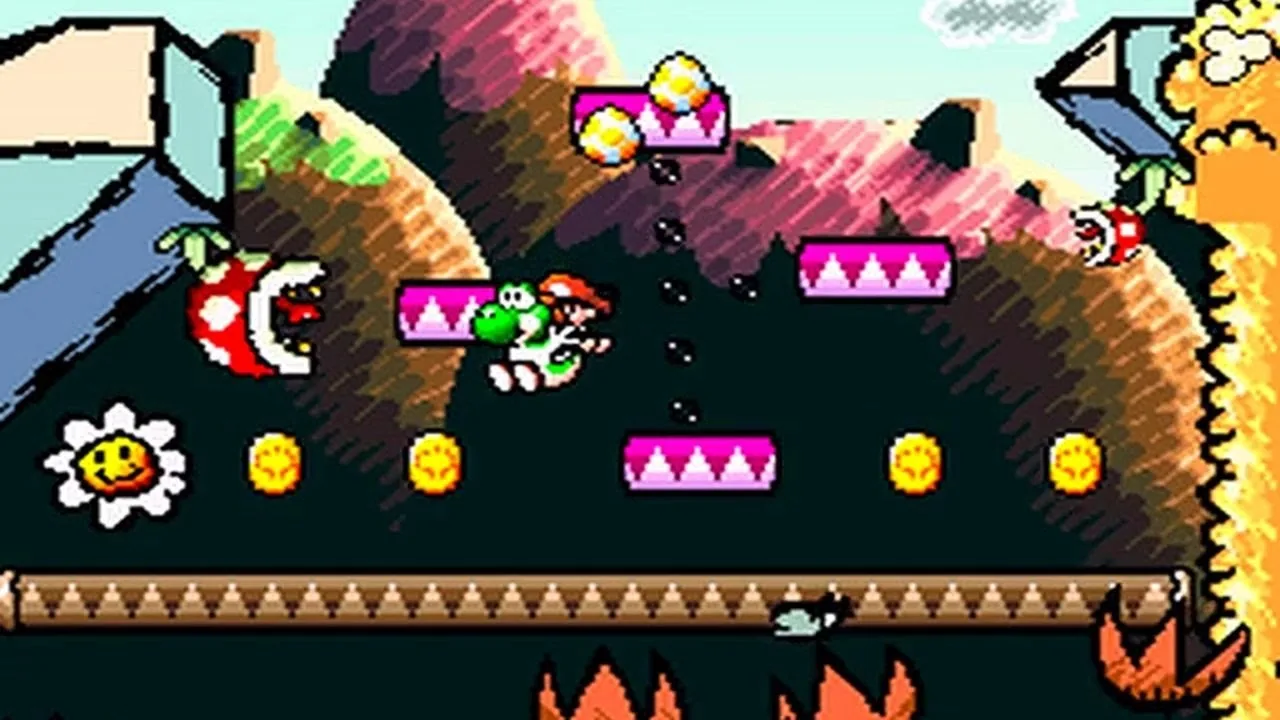 Super Mario World 2: Yoshi's Island screenshot 3